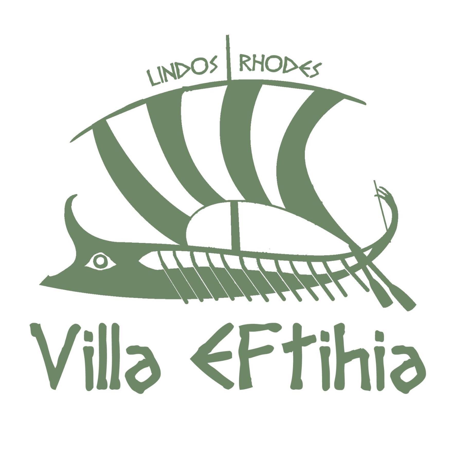 Villa Eftihia In Lindos Ngoại thất bức ảnh
