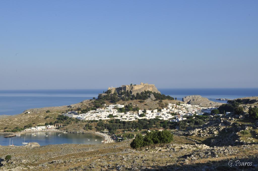 Villa Eftihia In Lindos Ngoại thất bức ảnh