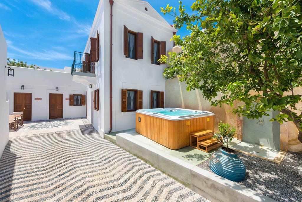 Villa Eftihia In Lindos Ngoại thất bức ảnh