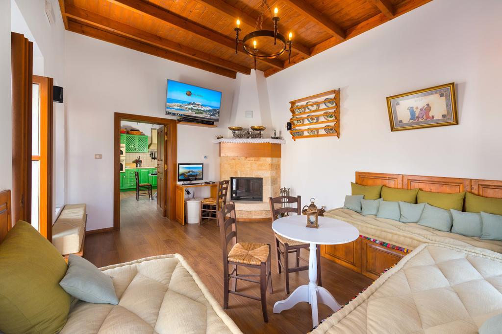 Villa Eftihia In Lindos Ngoại thất bức ảnh