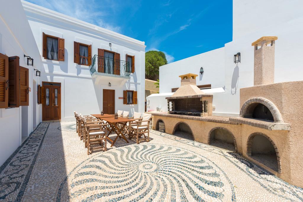 Villa Eftihia In Lindos Ngoại thất bức ảnh